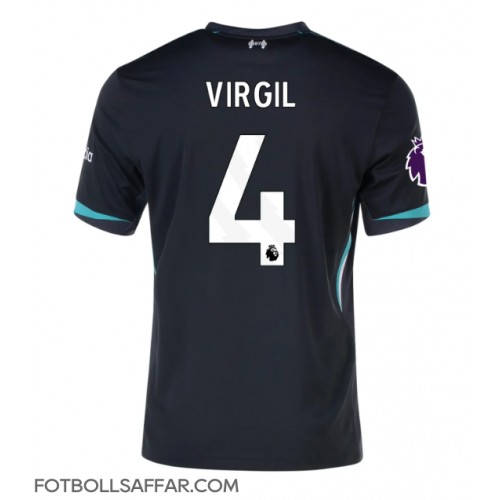 Liverpool Virgil van Dijk #4 Bortatröja 2024-25 Kortärmad